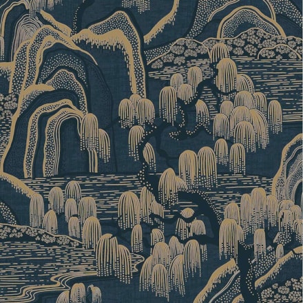 Tapet Eastern Simplicity Indigo Garden 3132