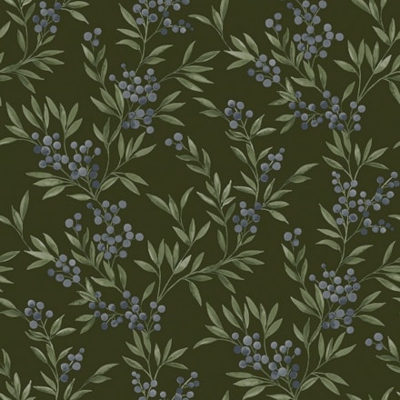 Tapet Woodland Forest Berries 4715