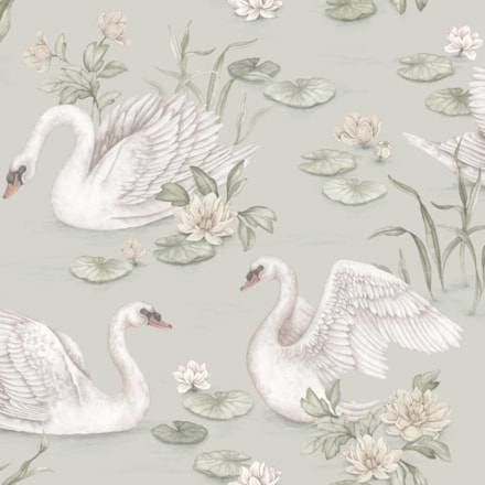 Tapet Newbie Wallpaper II Lily Swan 6925