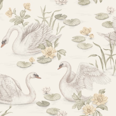 Tapet Newbie Wallpaper II Lily Swan 6926