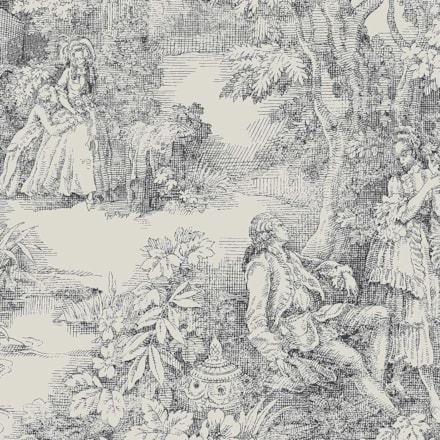 Tapet Boråstapeter Adorn Toile de Jouy 7766