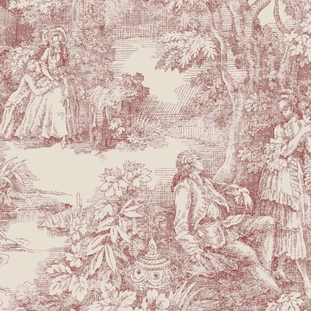 Tapet Boråstapeter Adorn Toile de Jouy 7768