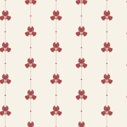 Tapet Gotain Sweet Pea Burgundy 5686
