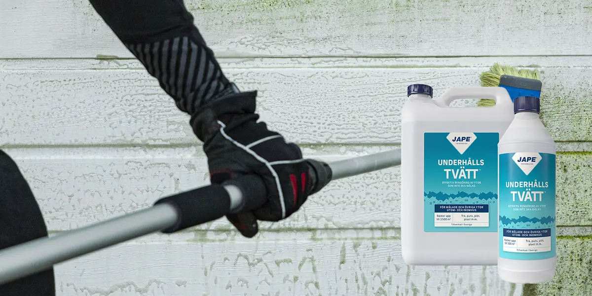Underhållstvätt till kanonpris