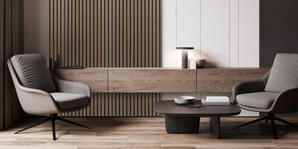 Akustikpanel med tillbehör