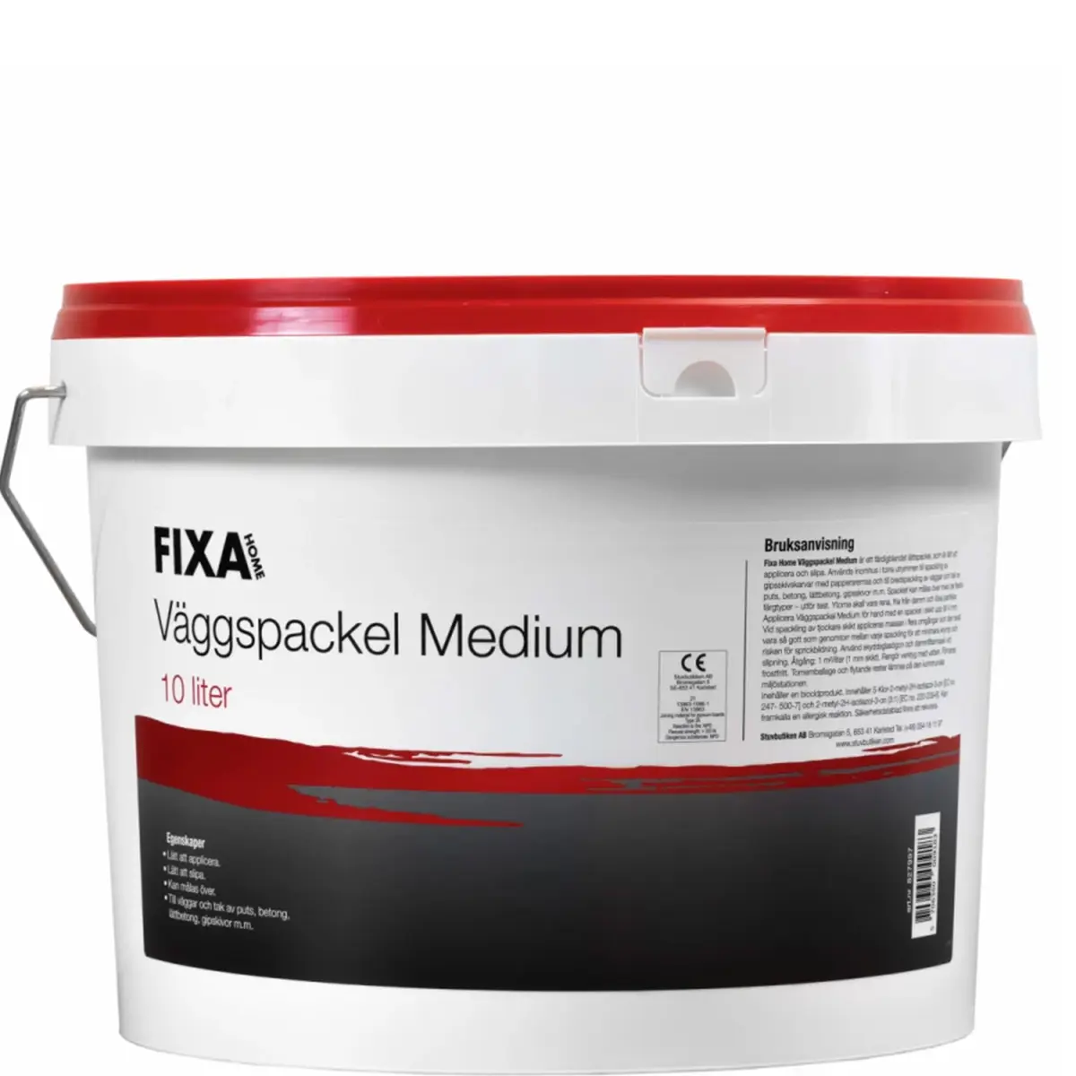 Fixa Home Mediumspackel för vägg